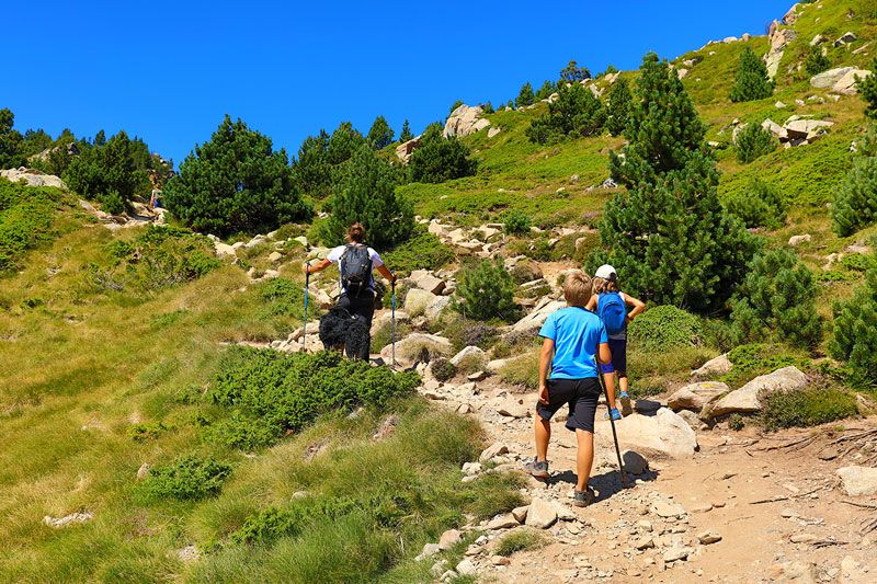 station montagne été Les Angles